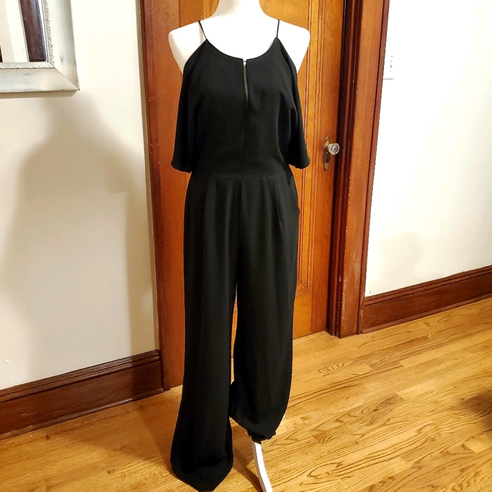 ADELYN RAE | Cold Shoulder Jumpsuit